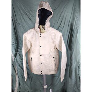 NWT 'Being Human' Men's XL HOODED Full Sleeve Beige Jacket - Brand New With Tags